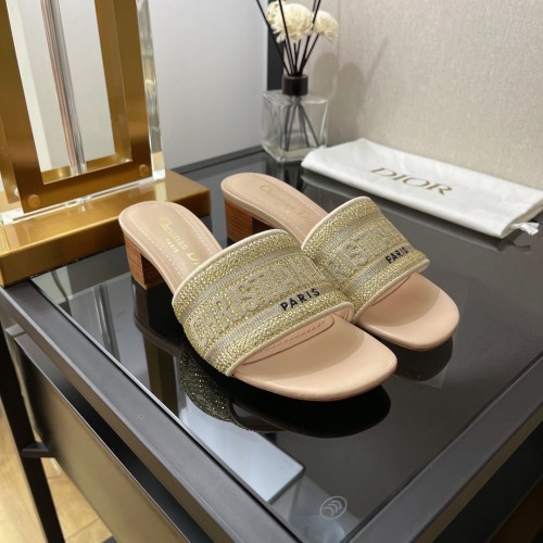 Dior women slippers 1：1 quality-182
