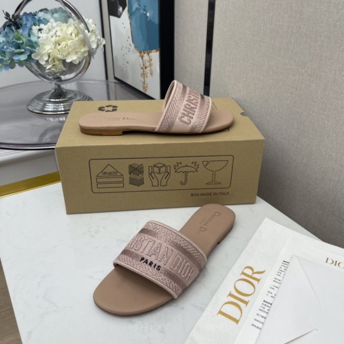 Dior women slippers 1：1 quality-158