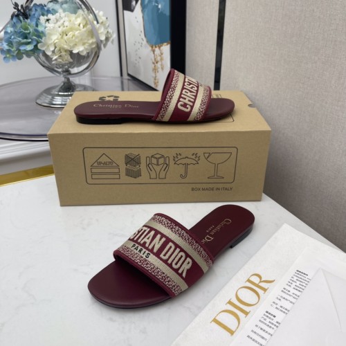Dior women slippers 1：1 quality-156