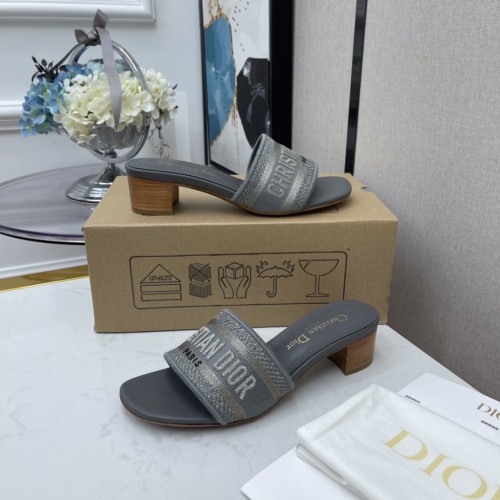 Dior women slippers 1：1 quality-168