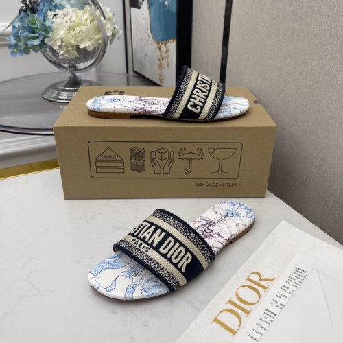 Dior women slippers 1：1 quality-153