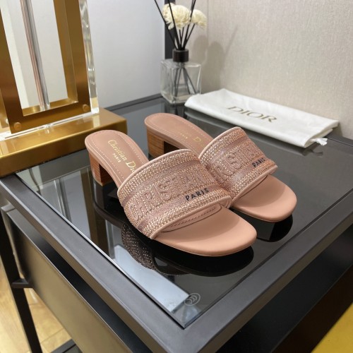 Dior women slippers 1：1 quality-180