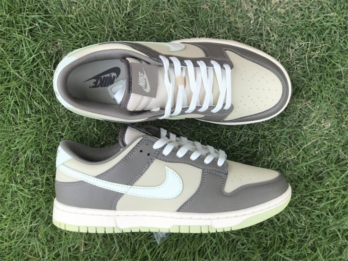 Authentic Nike Dunk Low Sail Olive