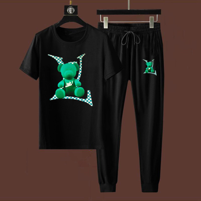 LV short sleeve men suit-195(M-XXXXL)