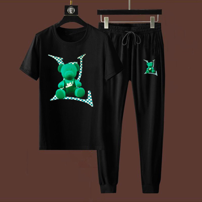 LV short sleeve men suit-195(M-XXXXL)