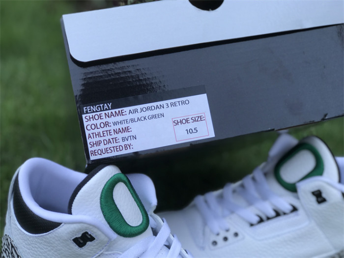 Authentic Air Jordan 3 Oregon Ducks （restock）