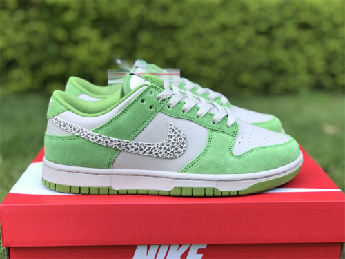 Authentic Nike Dunk Low “Safari Swoosh” Green