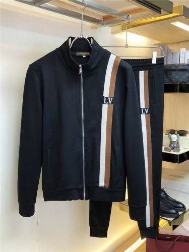 LV long sleeve men suit-437(M-XXXL)