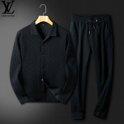 LV long sleeve men suit-459(M-XXXL)