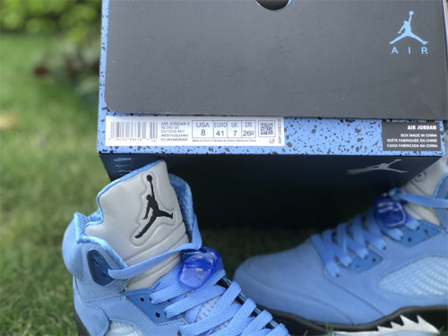 Authentic Air Jordan 5 “UNC