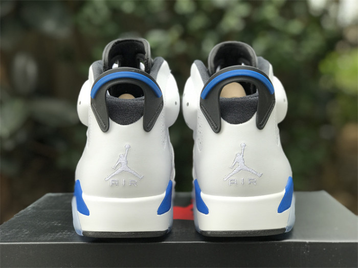 Authentic Air Jordan 6 “Sport Blue” (restock)