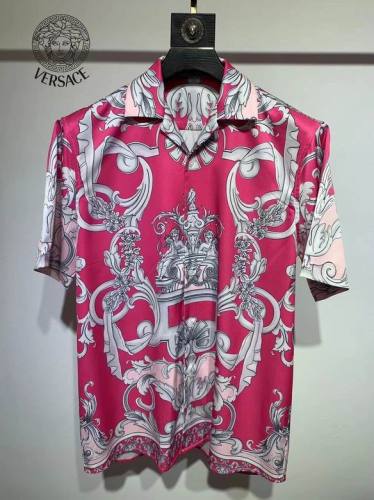 Versace short sleeve shirt men-081(S-XXL)