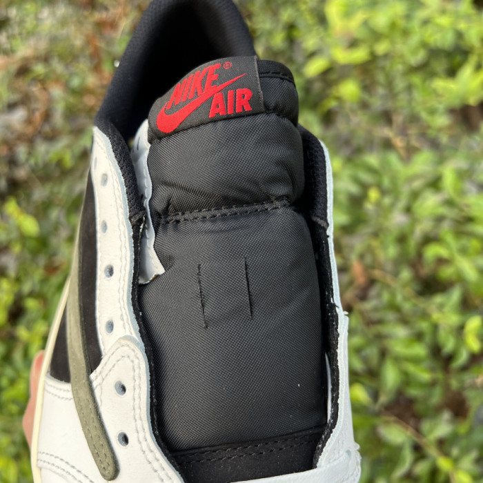 Authentic Travis Scott x Air Jordan 1 Low WMNS “Olive”