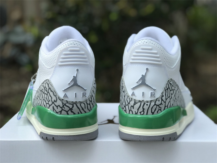 Authentic Air Jordan 3 WMNS “Lucky Green”