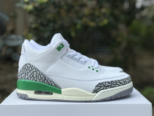 Authentic Air Jordan 3 WMNS “Lucky Green”