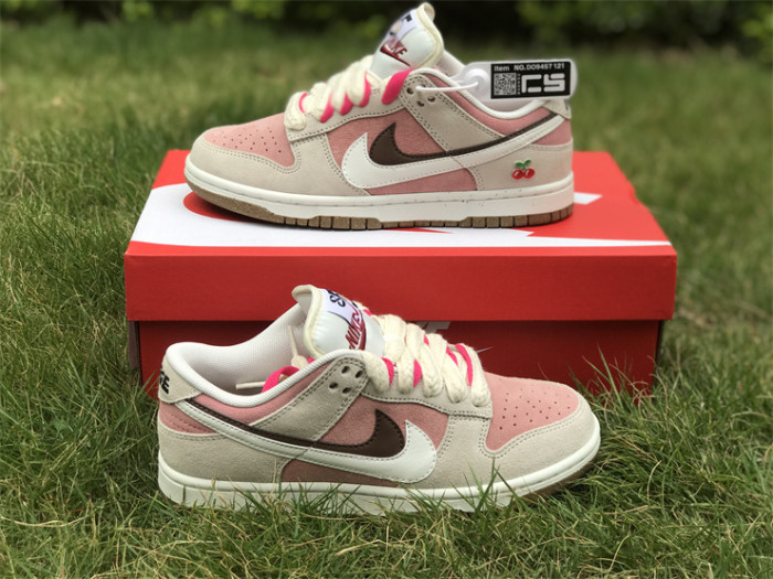 Authentic Nike Dunk Low SE 85 Cherry Pink Women Shoes