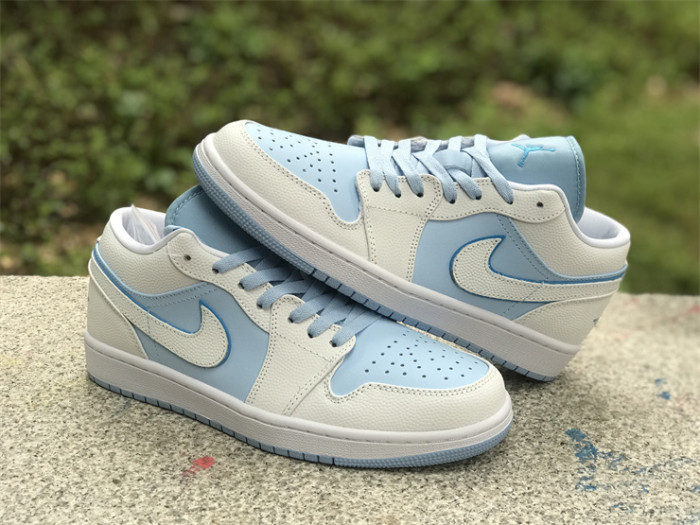 Authentic Air Jordan 1 Low“Ice Blue”