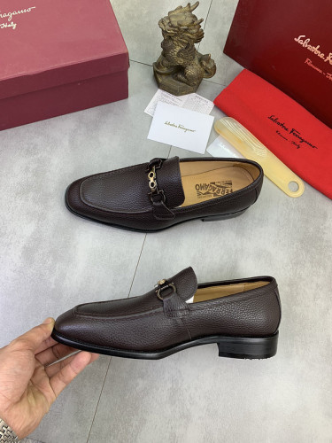 Ferragamo Men shoes 1：1 quality-386