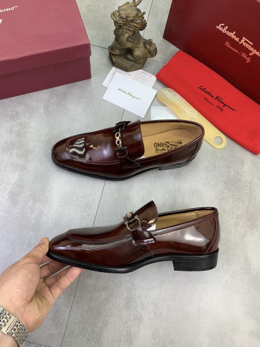 Ferragamo Men shoes 1：1 quality-384
