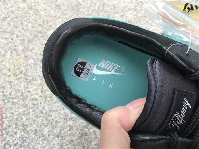 Authentic TIFFANY CO. x Nike Air Force 1 Low Black