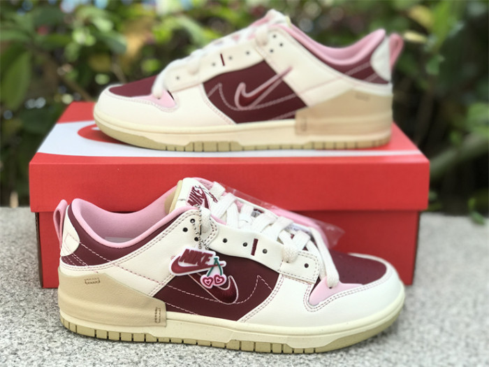 Authentic Nike Dunk Low Disrupt 2 “Valentine’s Day”Women