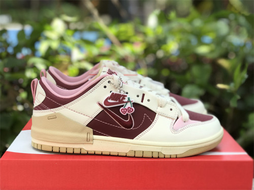 Authentic Nike Dunk Low Disrupt 2 “Valentine’s Day”Women
