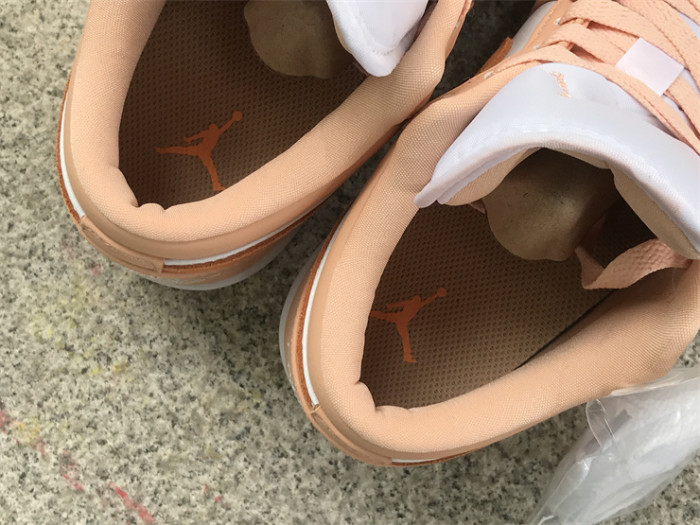 Authentic Air Jordan 1 Low “Sunset Haze” Women Shoes