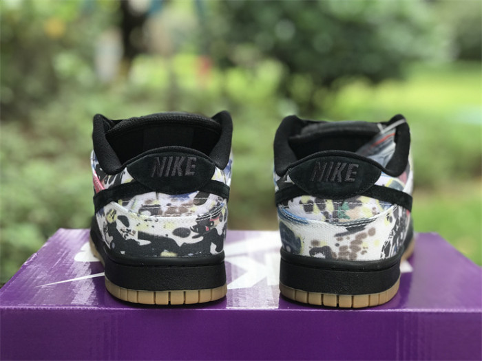 Authentic Supreme x Nike SB Dunk Low “Rammellzee”