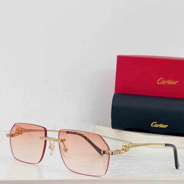 Cartier Sunglasses AAAA-2331