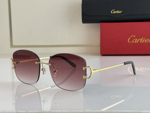 Cartier Sunglasses AAAA-1985