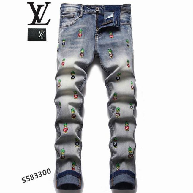 LV men jeans AAA quality-021