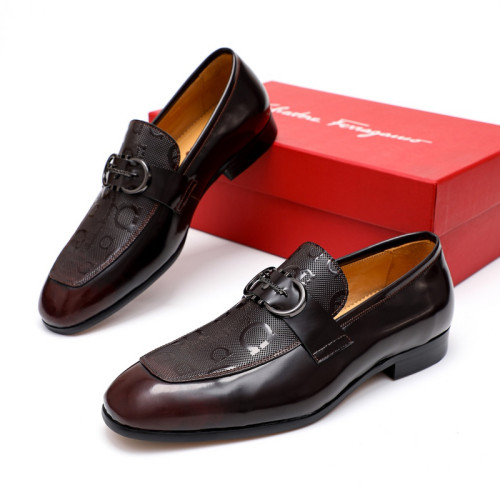 Ferragamo Men shoes 1：1 quality-387