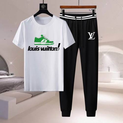 LV short sleeve men suit-223(M-XXXXL)
