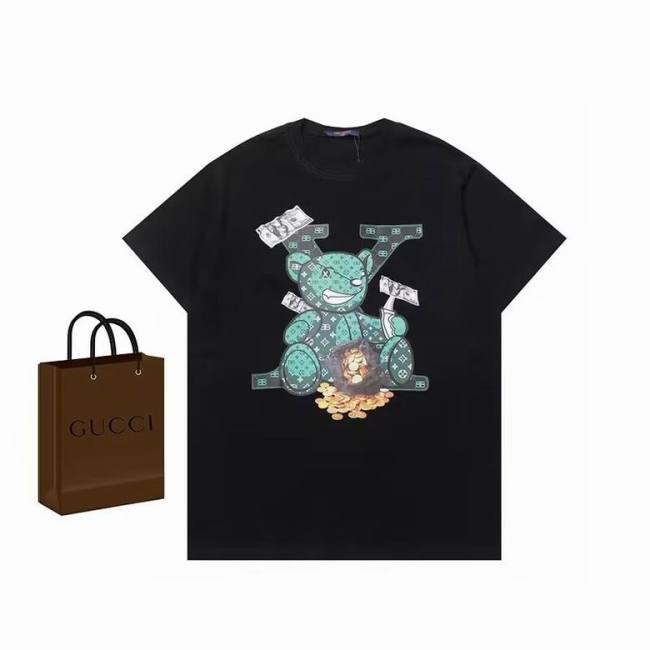 LV t-shirt men-3694(XS-L)
