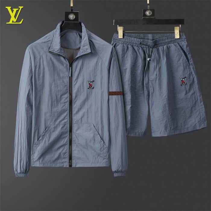 LV short sleeve men suit-245(M-XXXL)
