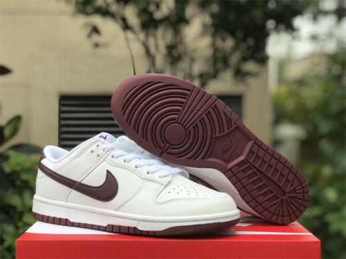 Authentic Nike Dunk Low “Night Maroon”