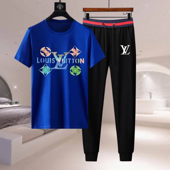 LV short sleeve men suit-269(M-XXXXL)