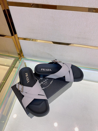 Prada men slippers 1：1 quality-007