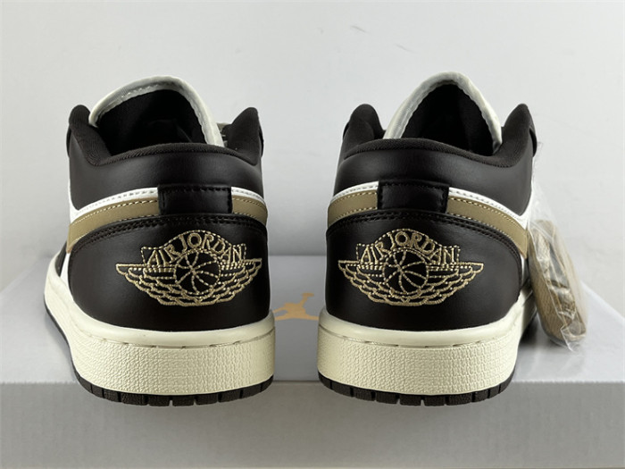 Authentic Air Jordan 1 Low “Shadow Brown”