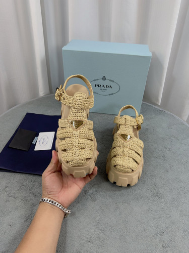 Prada women slippers 1：1 quality-040