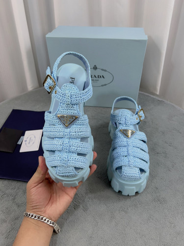 Prada women slippers 1：1 quality-039