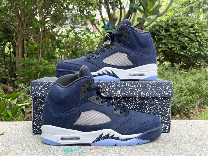 Authentic Air Jordan 5 “Midnight Navy”2023