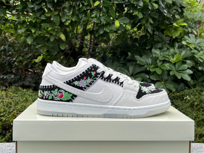 Authentic Nike SB Dunk Low Decon “N7” White Black