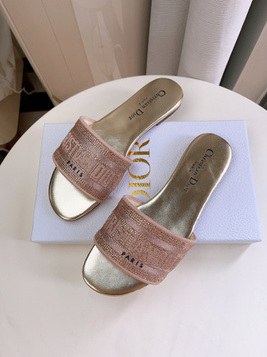 Dior women slippers 1：1 quality-223