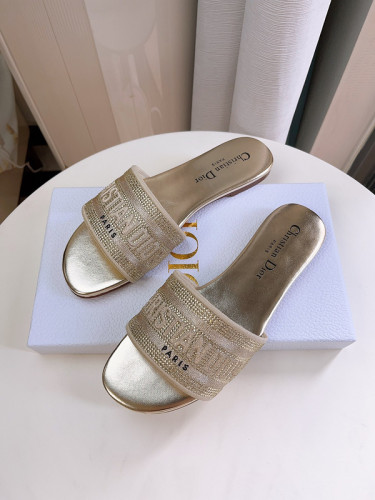 Dior women slippers 1：1 quality-222