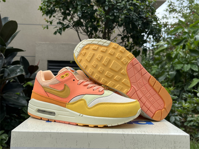 Authentic Nike Air Max 1 Puerto Rico “Orange Frost” Women