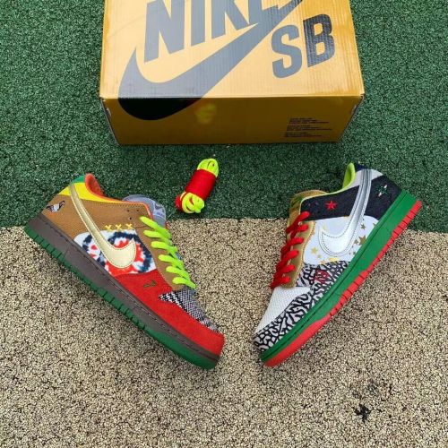 Authentic Nike SB Dunk Low “What The”