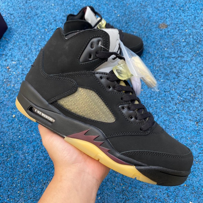 Authentic A Ma Maniére x Air Jordan 5 “Black”