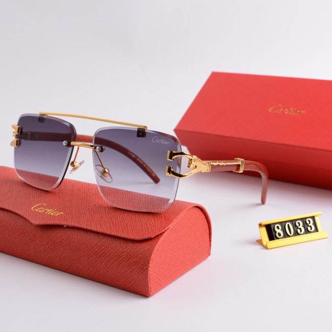Cartier Sunglasses AAA-2253