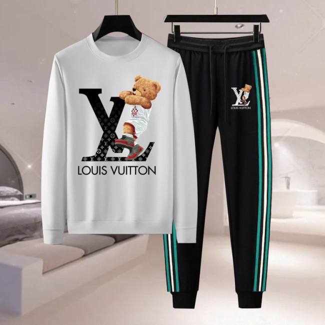 LV long sleeve men suit-585(M-XXXXL)